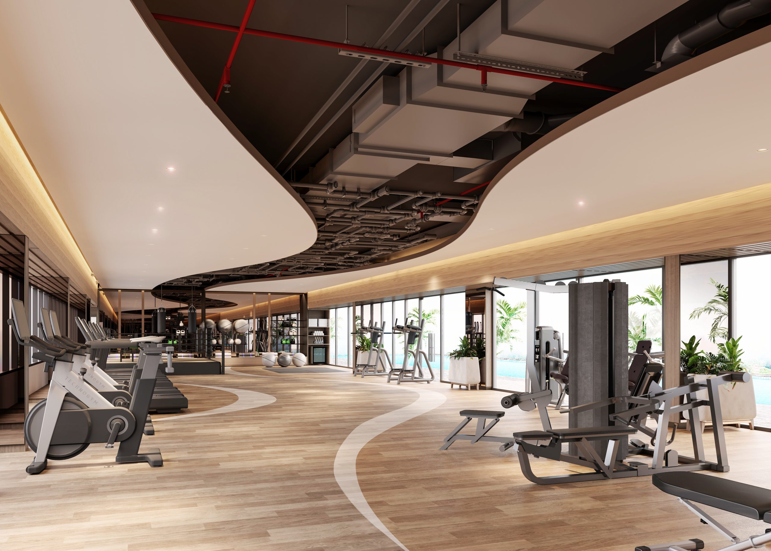 Gym The Gió Riverside