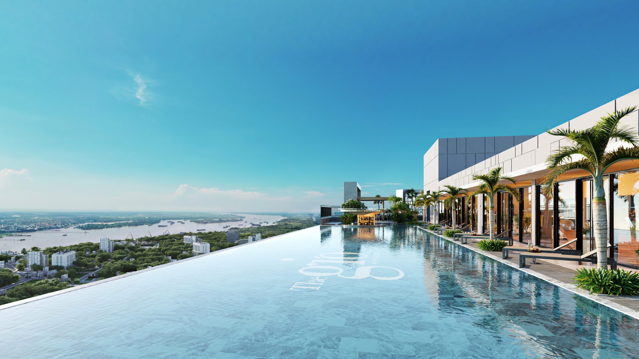 Sunrise Infinity Pool The Gió Riverside
